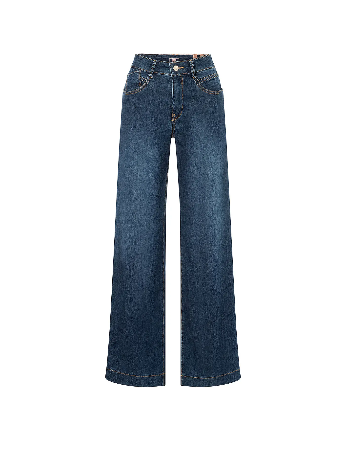 MAC | Jeans Flared Fit RICH PALAZZO | dunkelblau